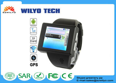 WZ1++ 큰 스크린 인조 인간 손목 시계 2.0Mp Wifi GPS 이중 중핵 인조 인간